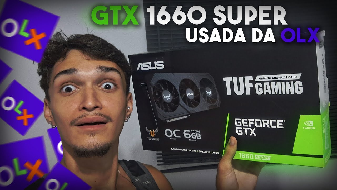 COMPREI UMA GTX 1660 SUPER NA OLX! (Olha Como Ela Veio!!)