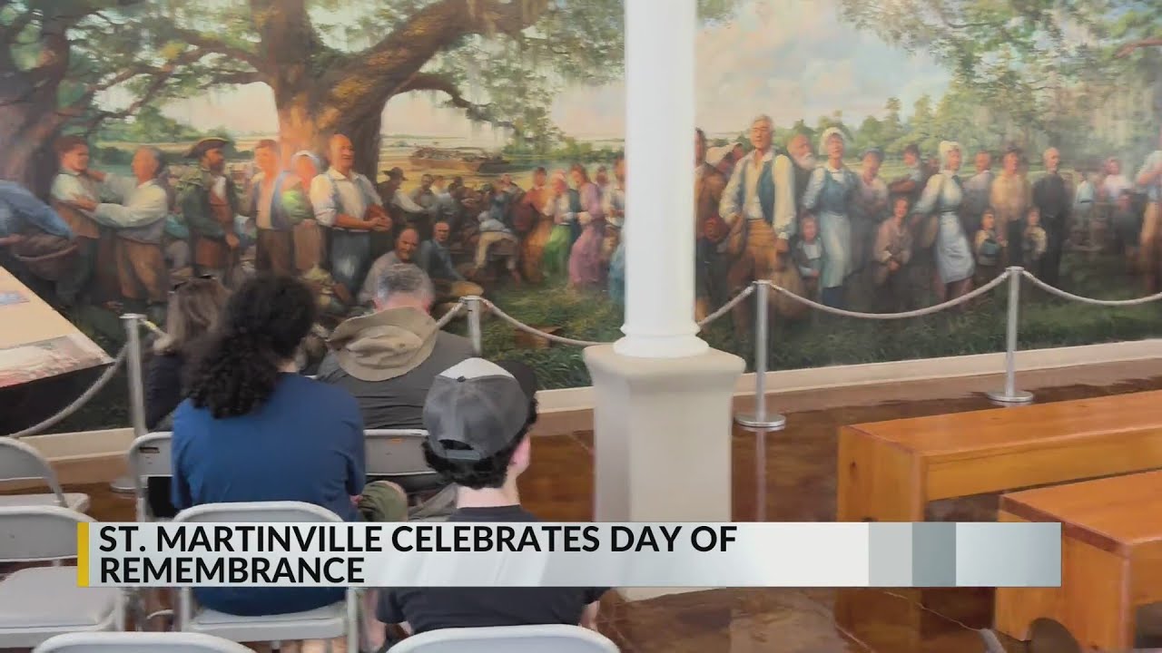 St. Martinville honors Acadian history on National Day of Remembrance