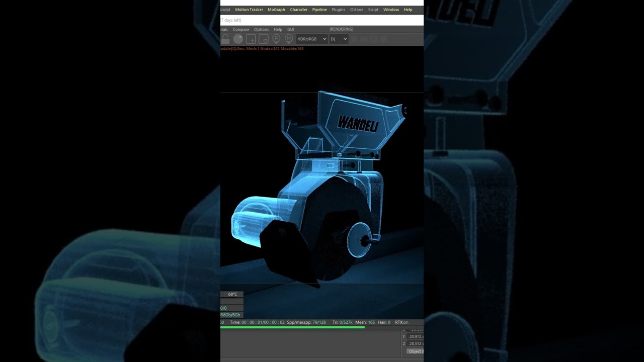 Как я анимировал логотип в 3D | Cinema 4D logo animation