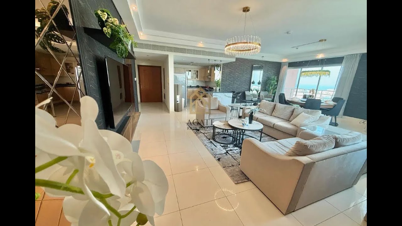 New renovated l Modern l Sea views l 2 Balconies