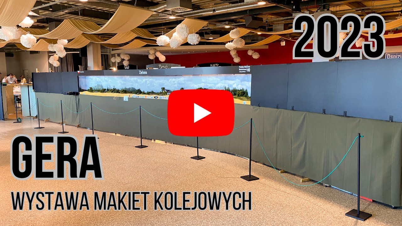 Wystawa makiet kolejowych - Gera 2023