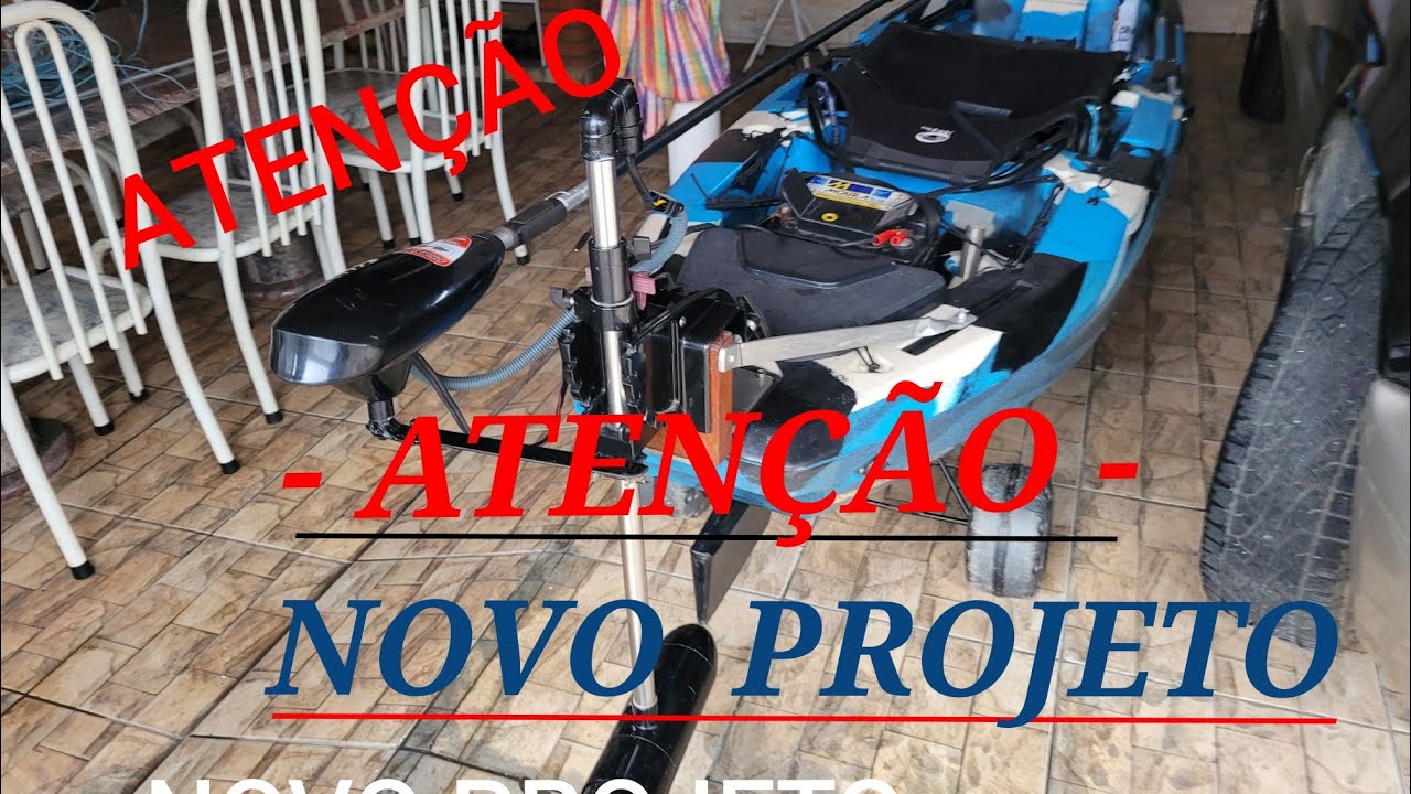 ADAPTAÇÃO DE MOTOR ELÉTRICO  -  EXCELENTE IDEIA.  PROJETO NOVO.