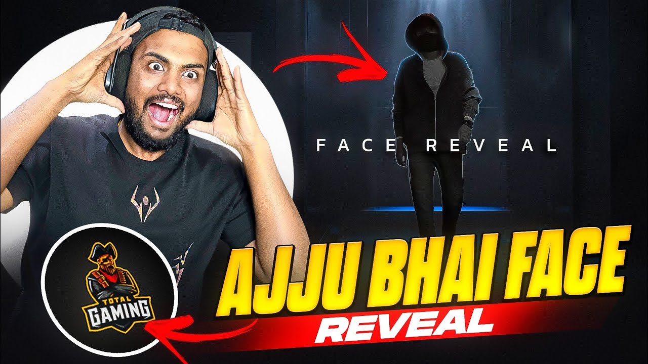 Reaction On Ajjubhai Face Reveal 😱@TotalGaming093