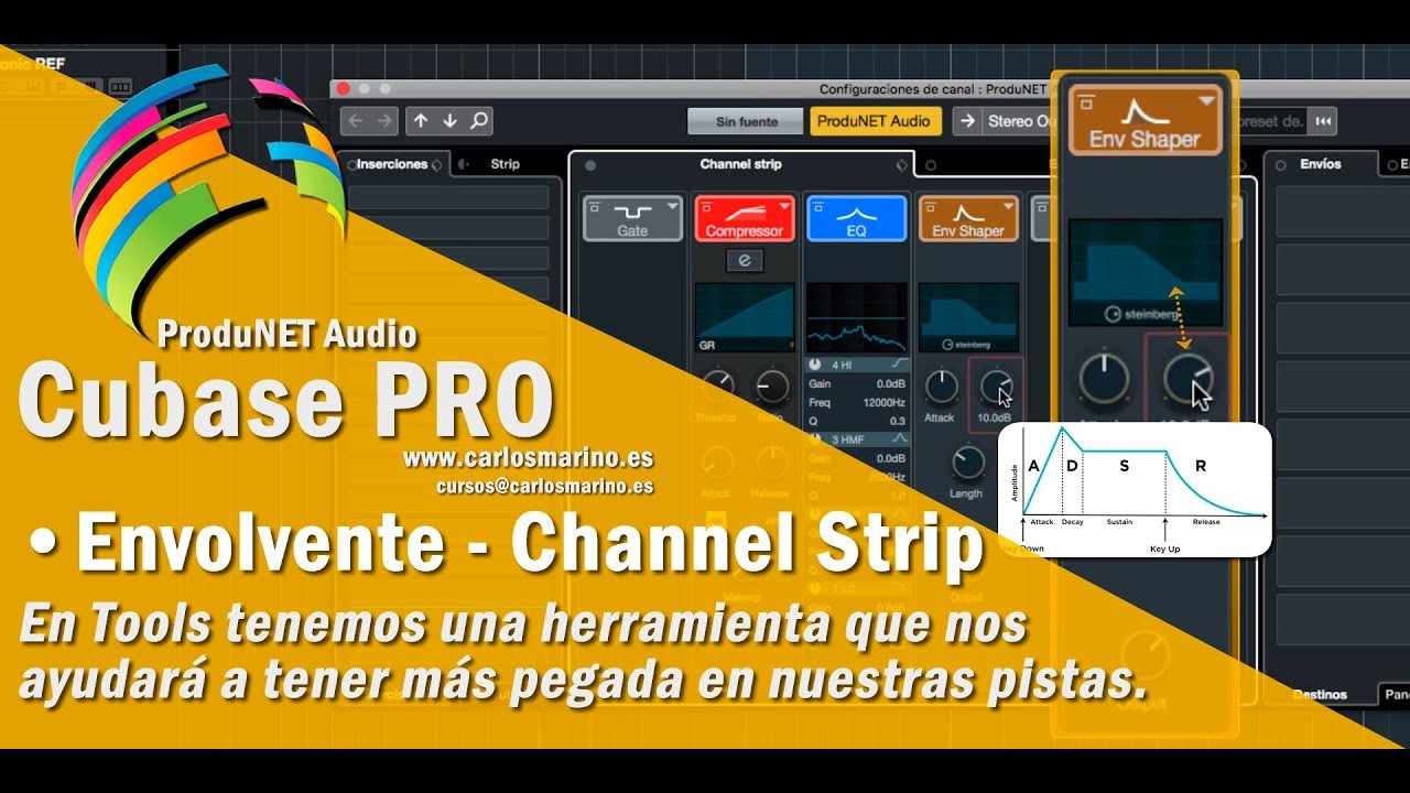 Cubase PRO 10 - Como añadir más Pegada a nuestros instrumentos y pistas de Percusión