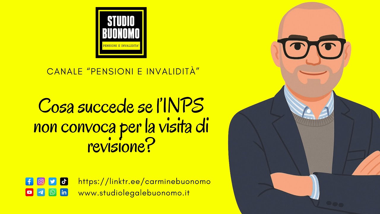 Cosa succede se l&rsquo;INPS non convoca per la visita di revisione?
