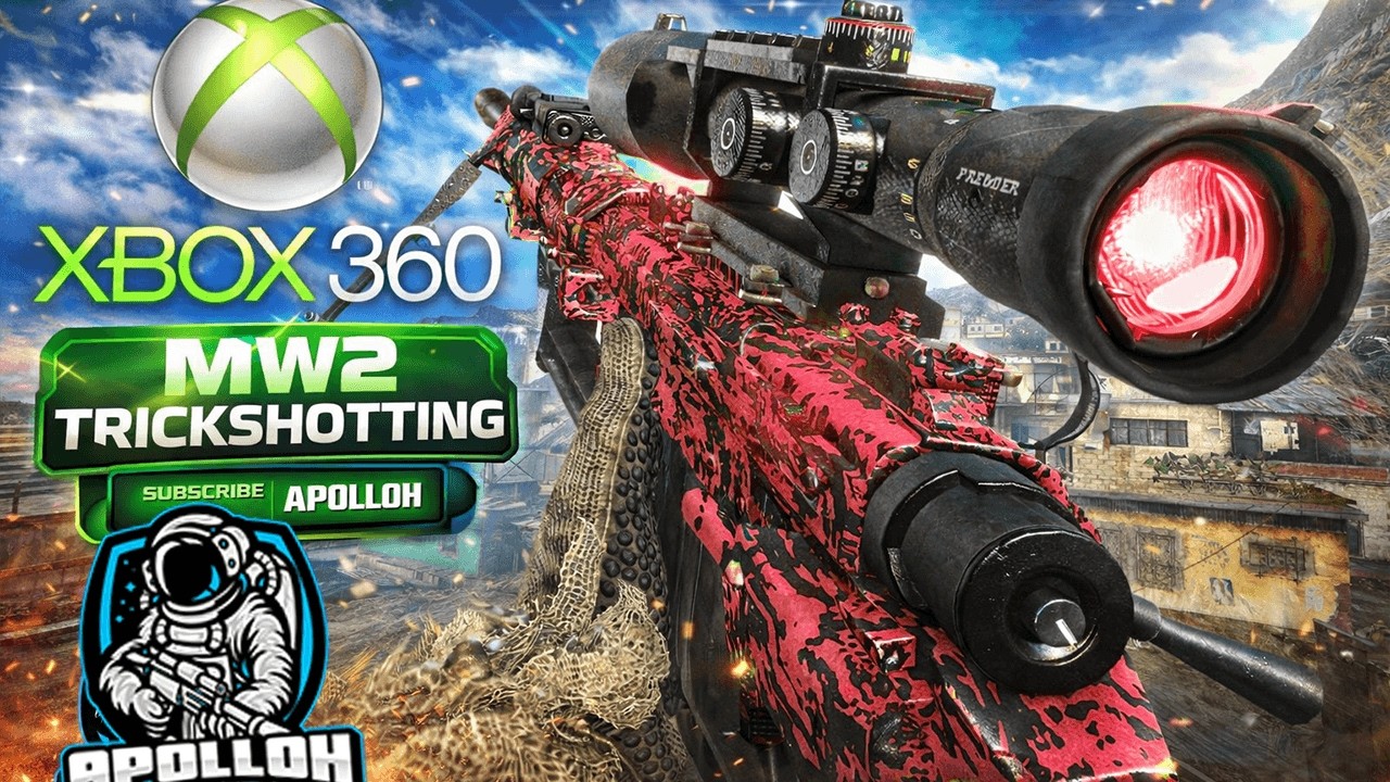 Безумная стрельба с трюками в MW2 на Xbox 360! | Стрельба с трюками в MW2