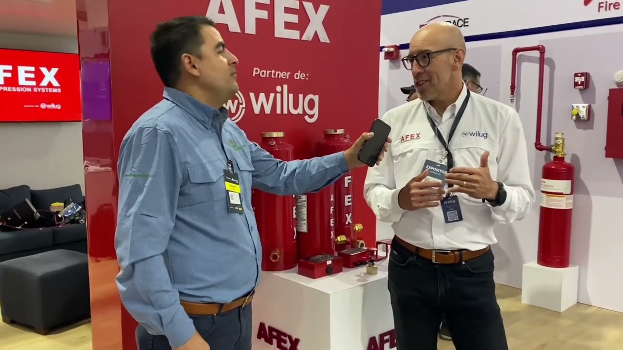 Sistemas de protección contra incendios en EXPOMIN