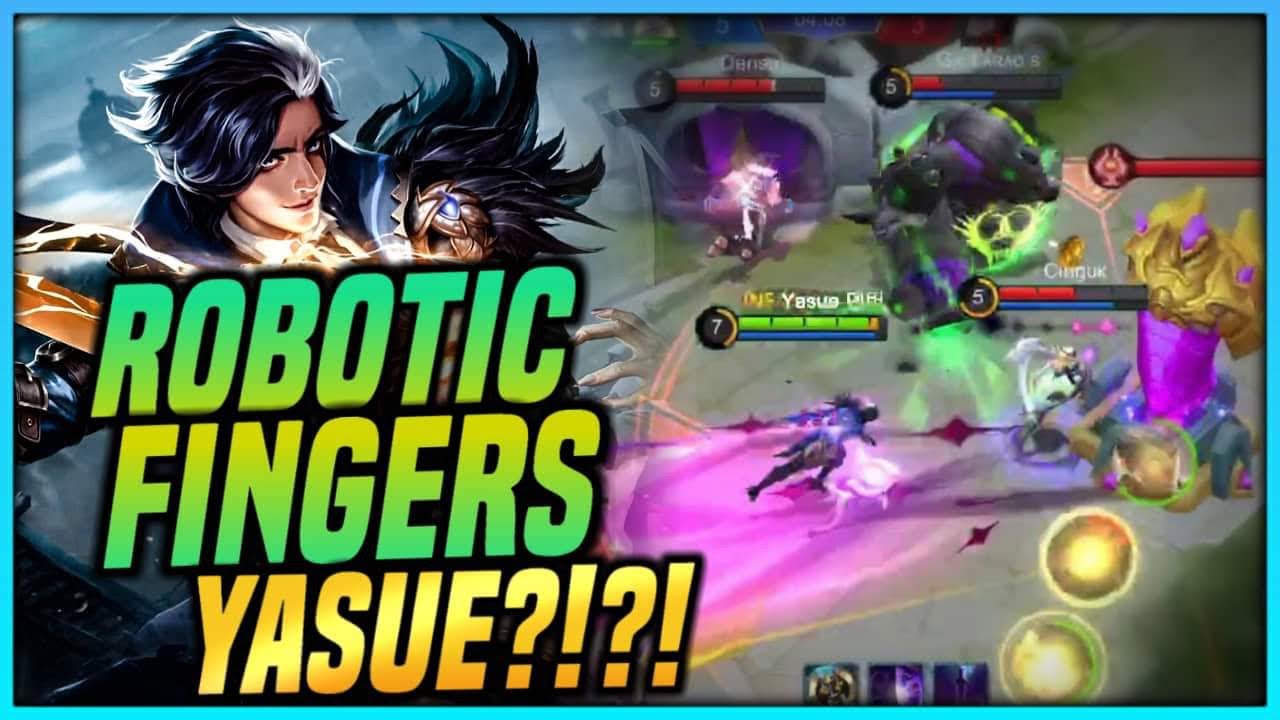 ROBOTIC FINGERS?! 1 SEC KILL? FAST AND WISE! GUSION HAIRSTYLIST -YASUE