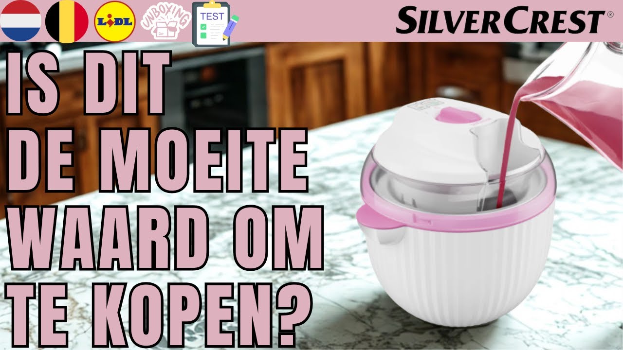 IJSMACHINE SilverCrest SECM 12 D1 DUTCH NEDERLANDS  BELGIUM LIDL