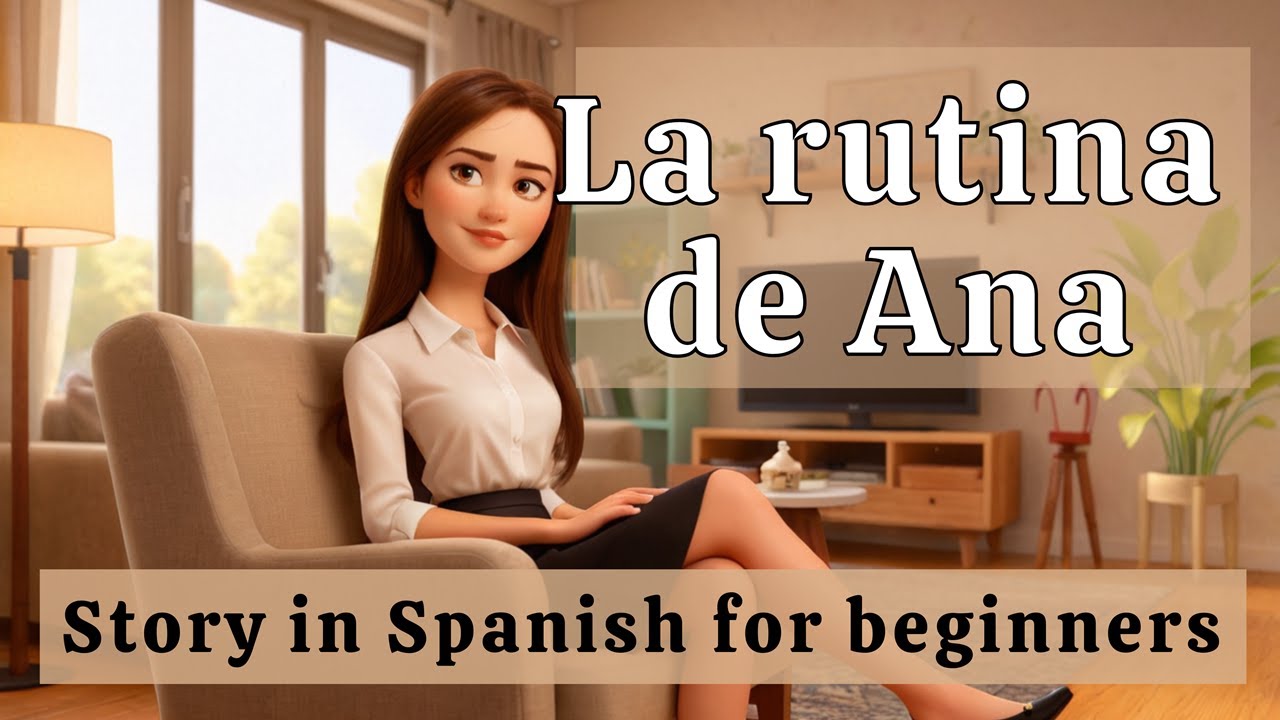Spanish Short Story for beginners: Ana's routine