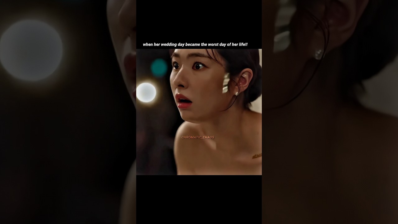 her wedding dress slip off on her wedding day ceremony in front of all the guests!! 💔