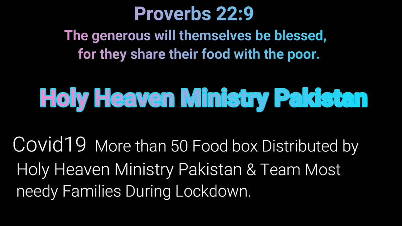 Food Box Distribution Among Needy || HHM Pakistan