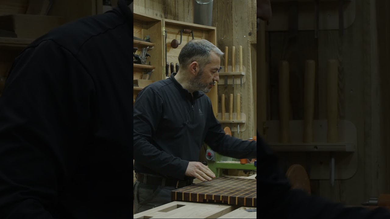 Billot de cuisine : entretien rapide  #menuiserie #woodworking #bricolage