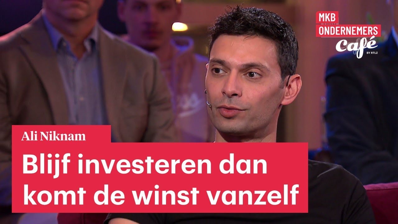 Ali Niknam vindt vernieuwen belangrijker dan winst maken • MKB Ondernemerscafé
