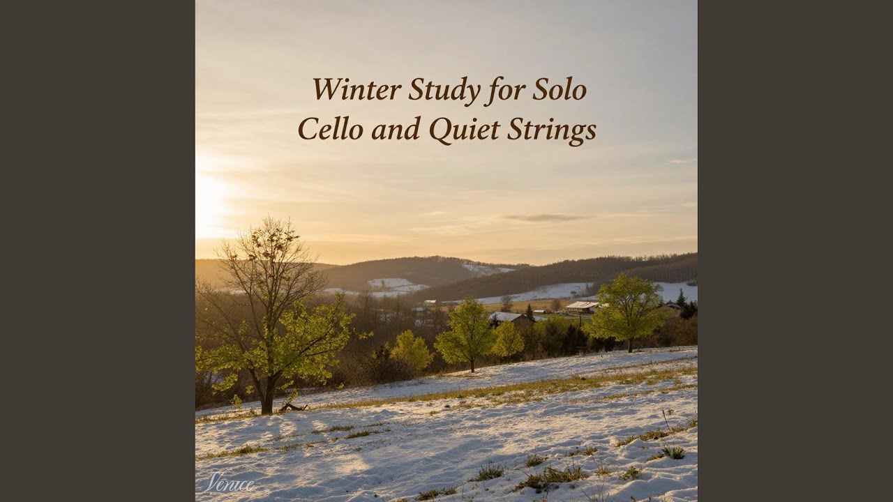 Winter Study for Solo Cello and Quiet Strings II