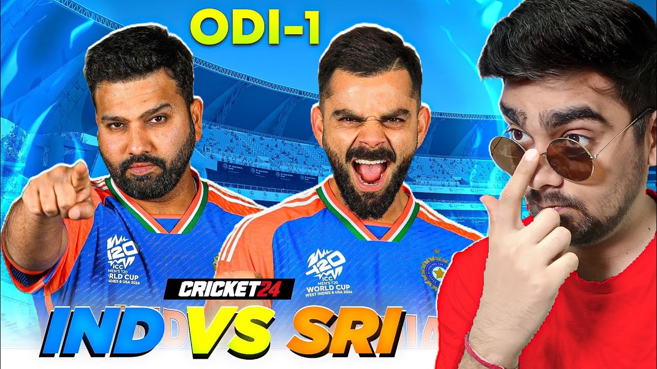ROHIT And KOHLI DESTROYING SRI LANKA Vs INDIA ODI Series Cricket 24
