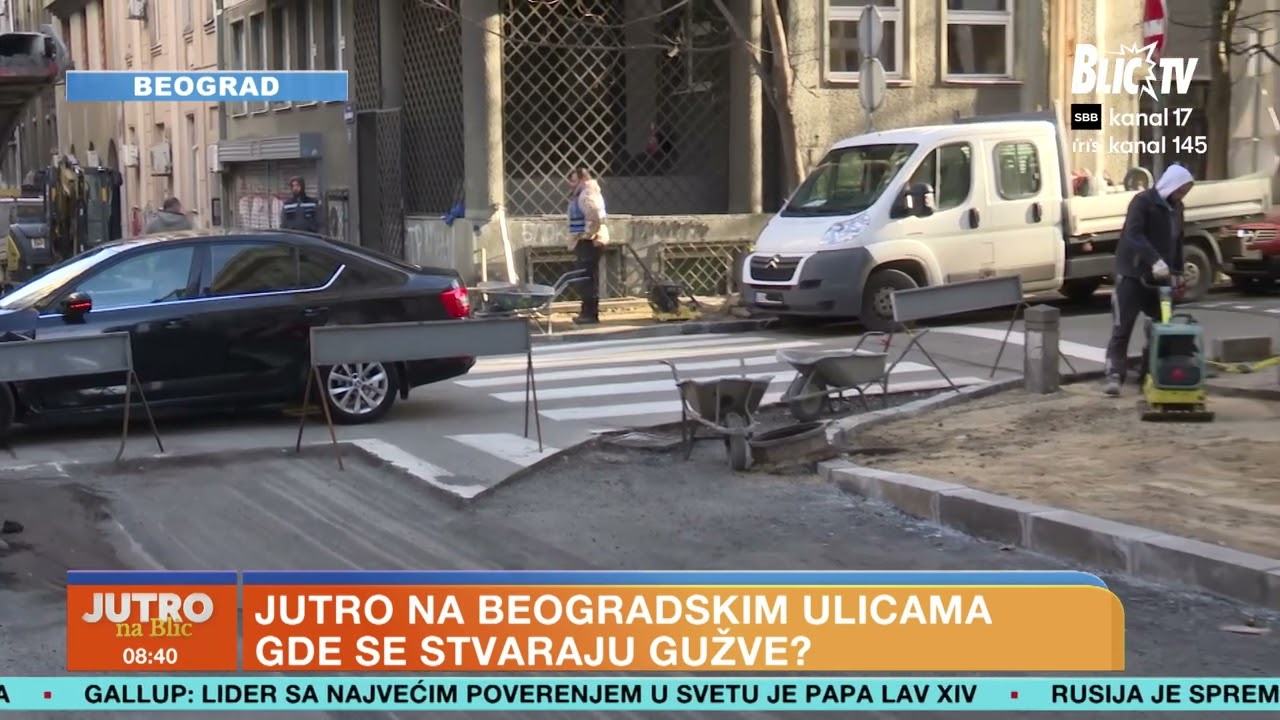 Produženi radovi u Vlajkovićevoj ulici, stvaraju se gužve, poznat datum do kada će trajati radovi