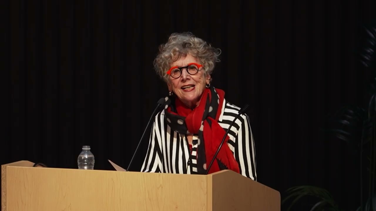 Lorna Crozier at Allard Hall, full lecture