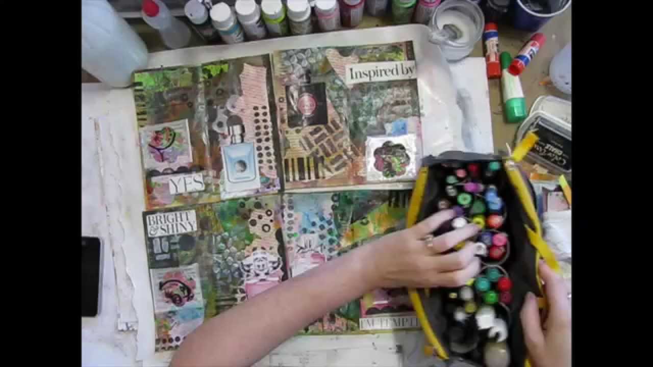 DeConstructed Art Journaling By 5s