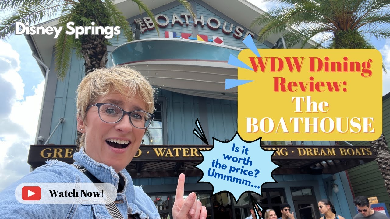 WDW Dining Review: The BOATHOUSE at Disney Springs | Walt Disney World