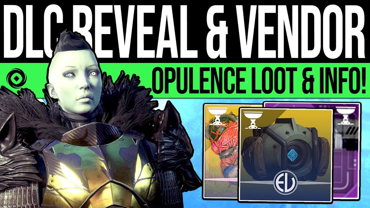 Destiny 2 | DLC VENDOR & OPULENCE NEWS! Surge Quest, Contest Mode, New Exotics, Launch Info & Year 3
