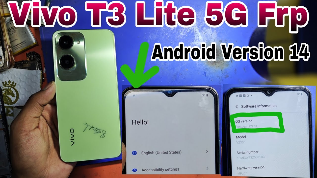 Vivo T3 Lite 5G Frp Lock || Unlock No Tool Vivo All Model Only Easily Bypass This Video Check karo 🙏