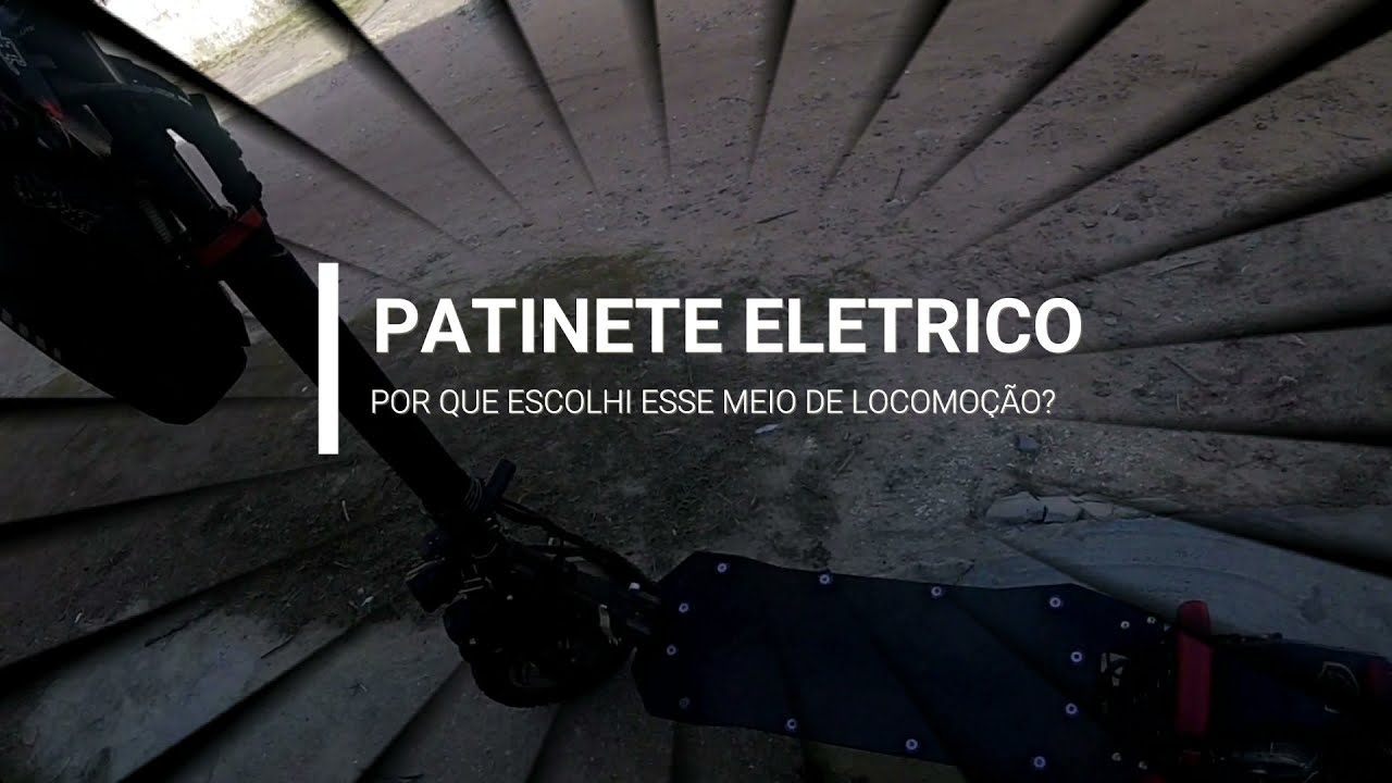 Patinete elétrico Foston S10 no dia a dia.