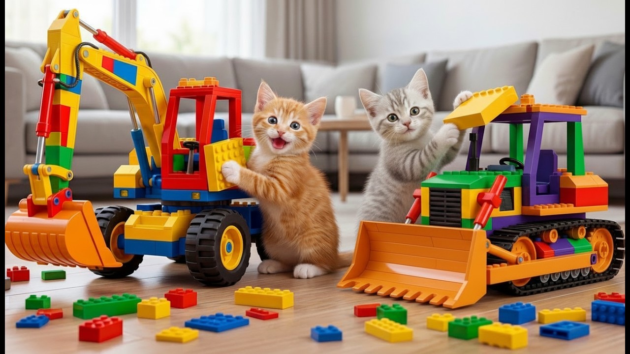 Mama Cat Works Extra Hours After Dark to Buy Kitten a Remote Control Racing Car 🌙🚗