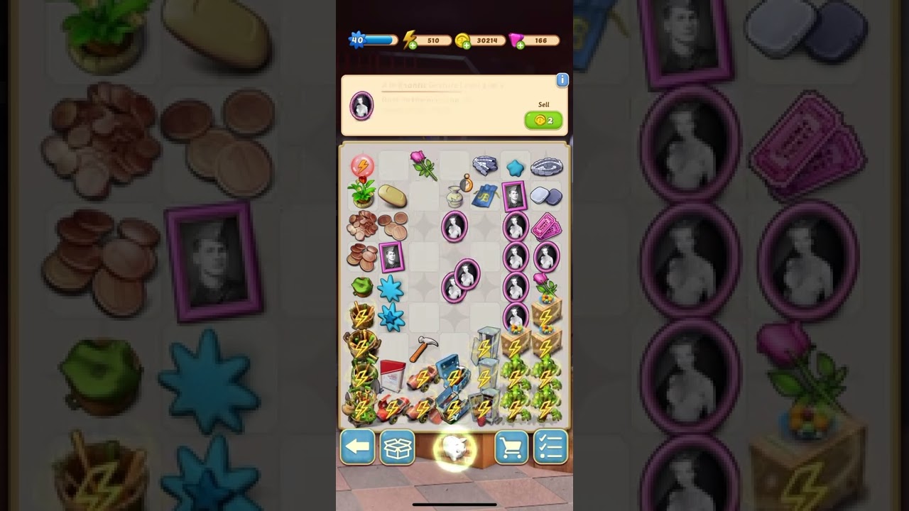 Merge Mansion - Lv40 Part 1 Unlocking the “Romantic Spot”