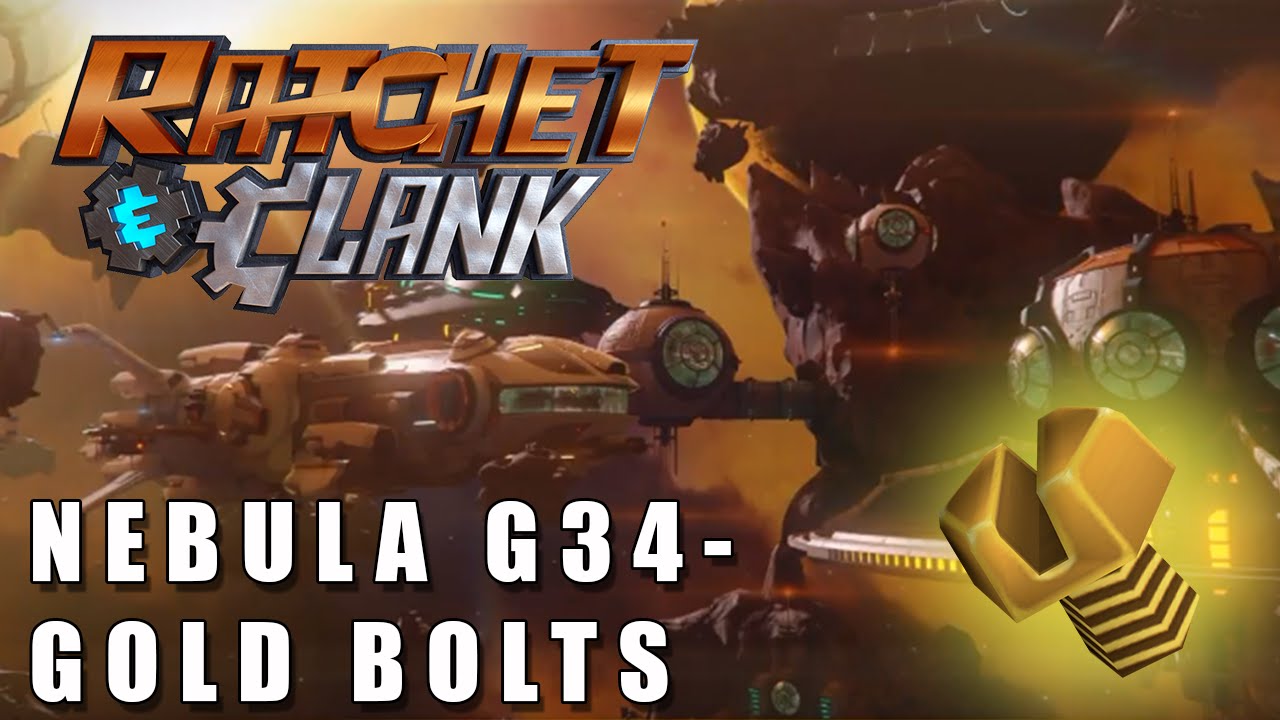Ratchet And Clank (PS4) Gold Bolts - Nebula G34