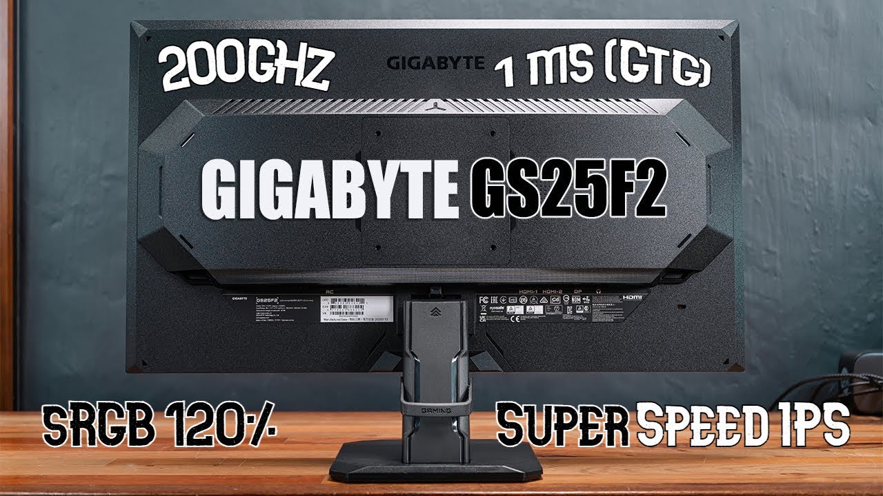 Монітор ігровий Gigabyte GS25F2 Gaming
