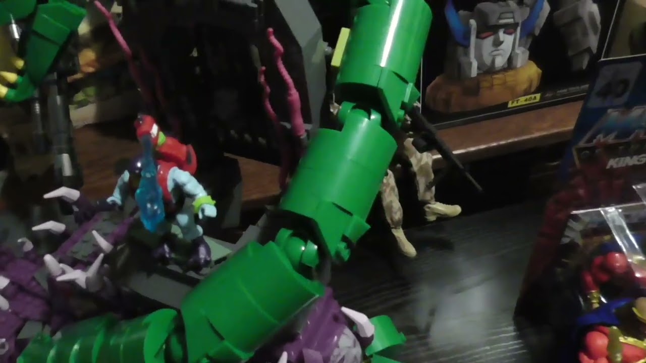 snake Mountain MEGA construx blox BUILD