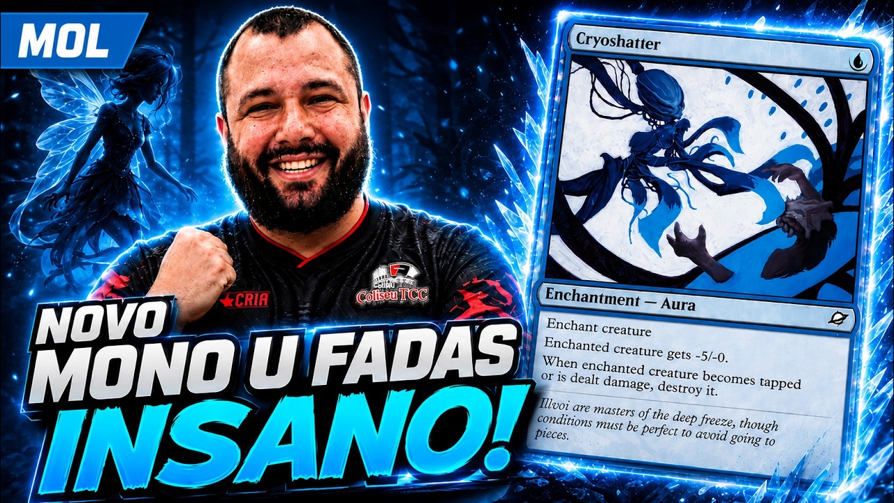 Esse NOVO Mono U Fadas est&aacute; INSANO&hellip; |  Liga Completa Pauper