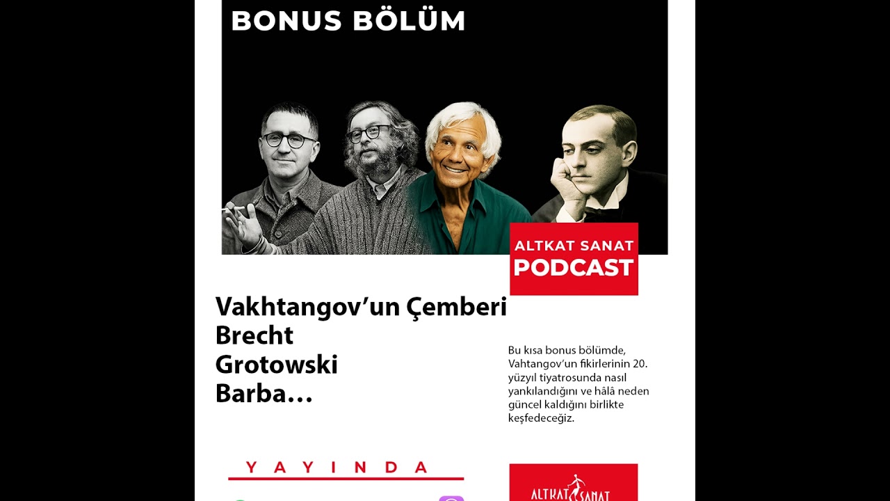 Vahtangov’un Çemberi – Brecht, Grotowski, Barba… (BONUS)
