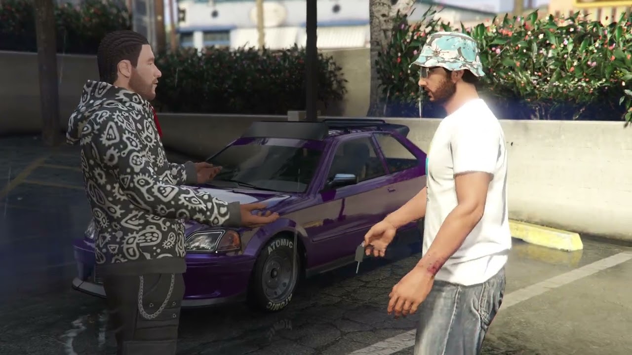 Washing cars in Los Santos for 40 minutes