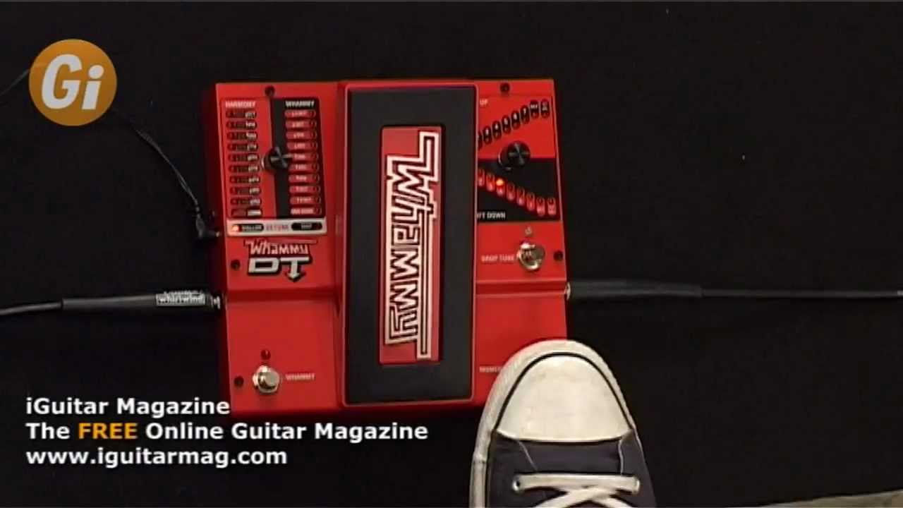 Pedal Review - Digitech Whammy DT Pedal Demo with Jamie Humphries Guitar Interactive Magazine