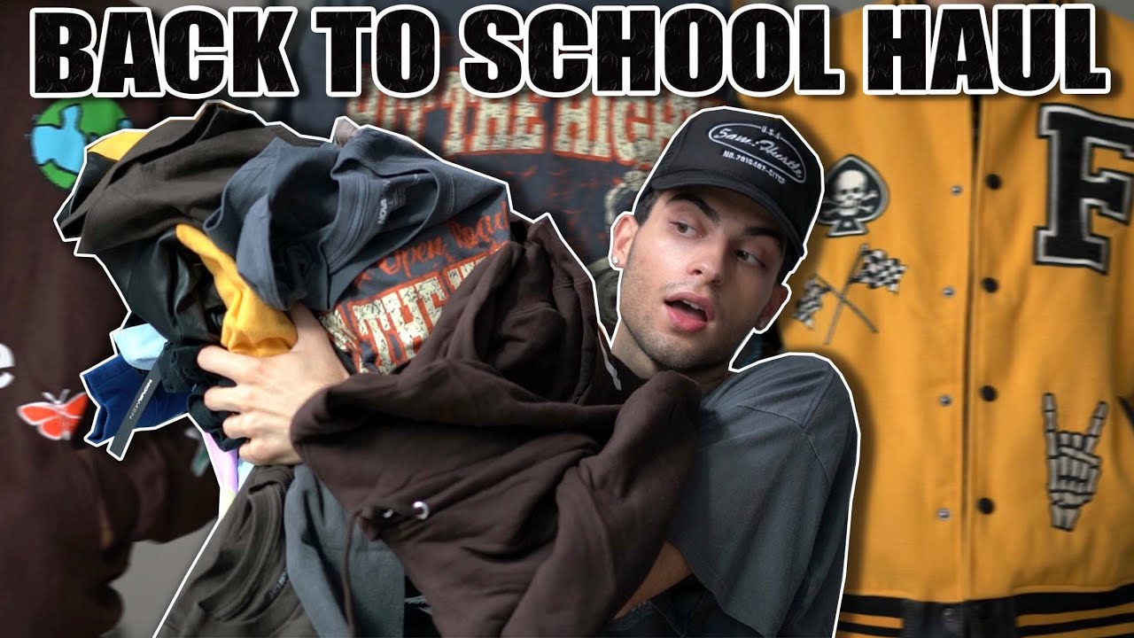 Back To School Clothing Haul From Fashion Nova Mens ‼️