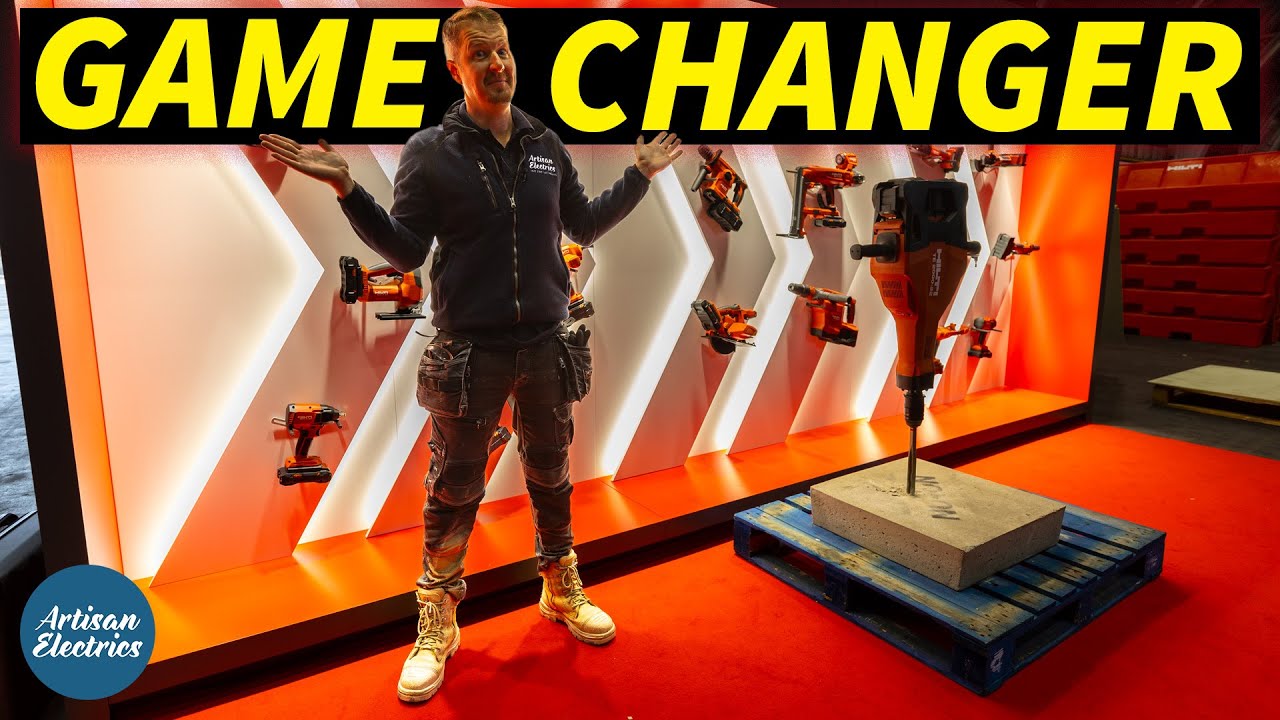 THESE POWER TOOLS ARE CHANGING THE GAME! Hilti Nuron!