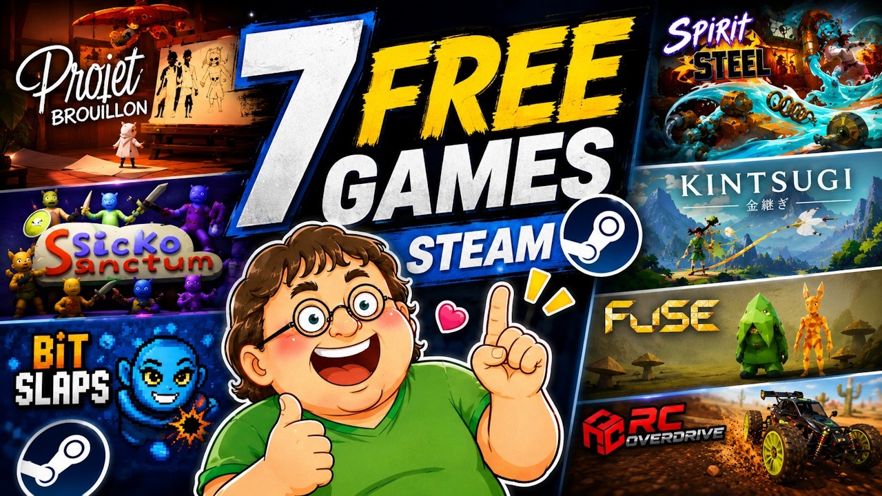 7 FREE Steam Games Nobody's Talking About (2026) 🔥