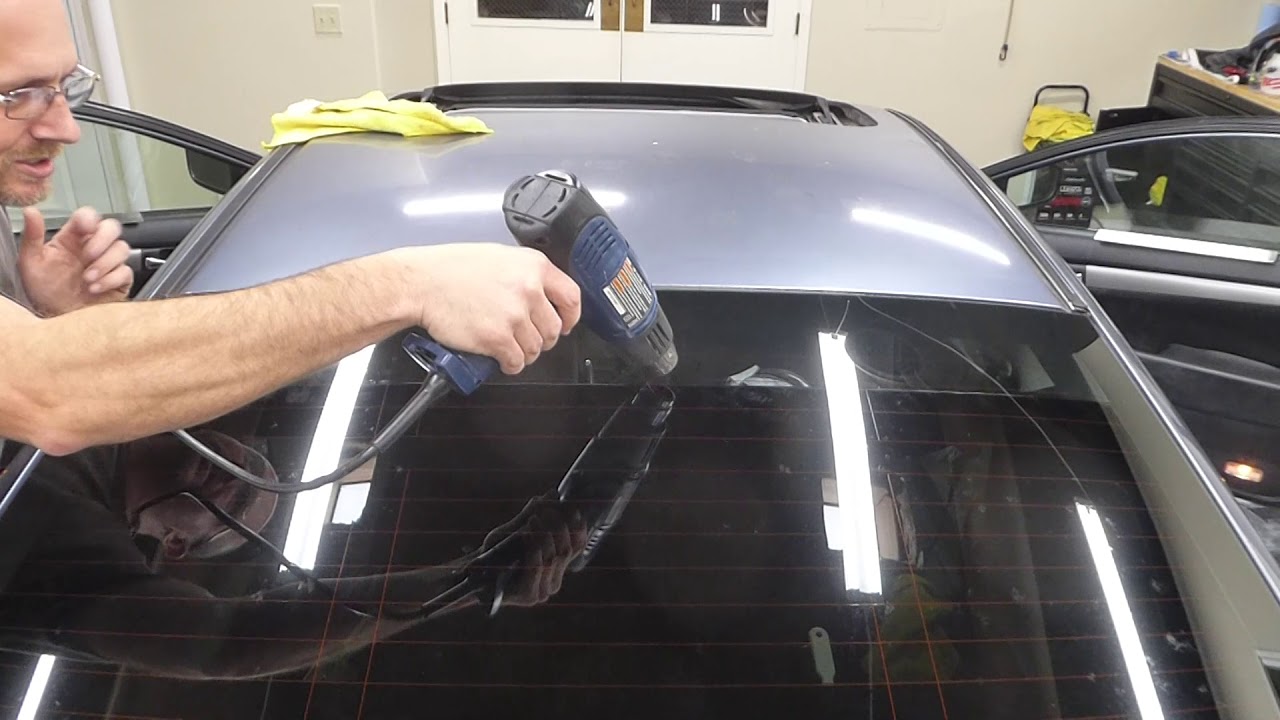 Window tinting dot matrix 