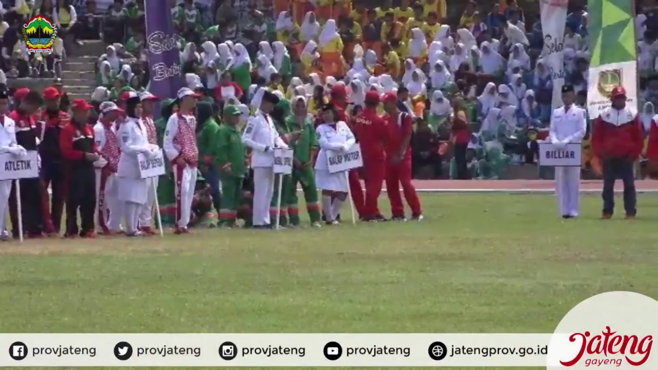 Live - Penutupan #PorProvJateng2018 Sriwedari @ganjarpranowo #JatengGayeng #AyoKerjaManeh