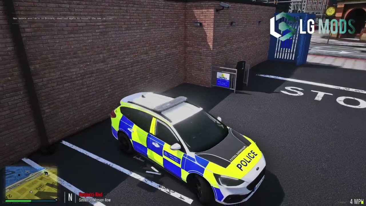 LGMods Sinner Street Gate Demonstration (Updated) - FiveM MLO