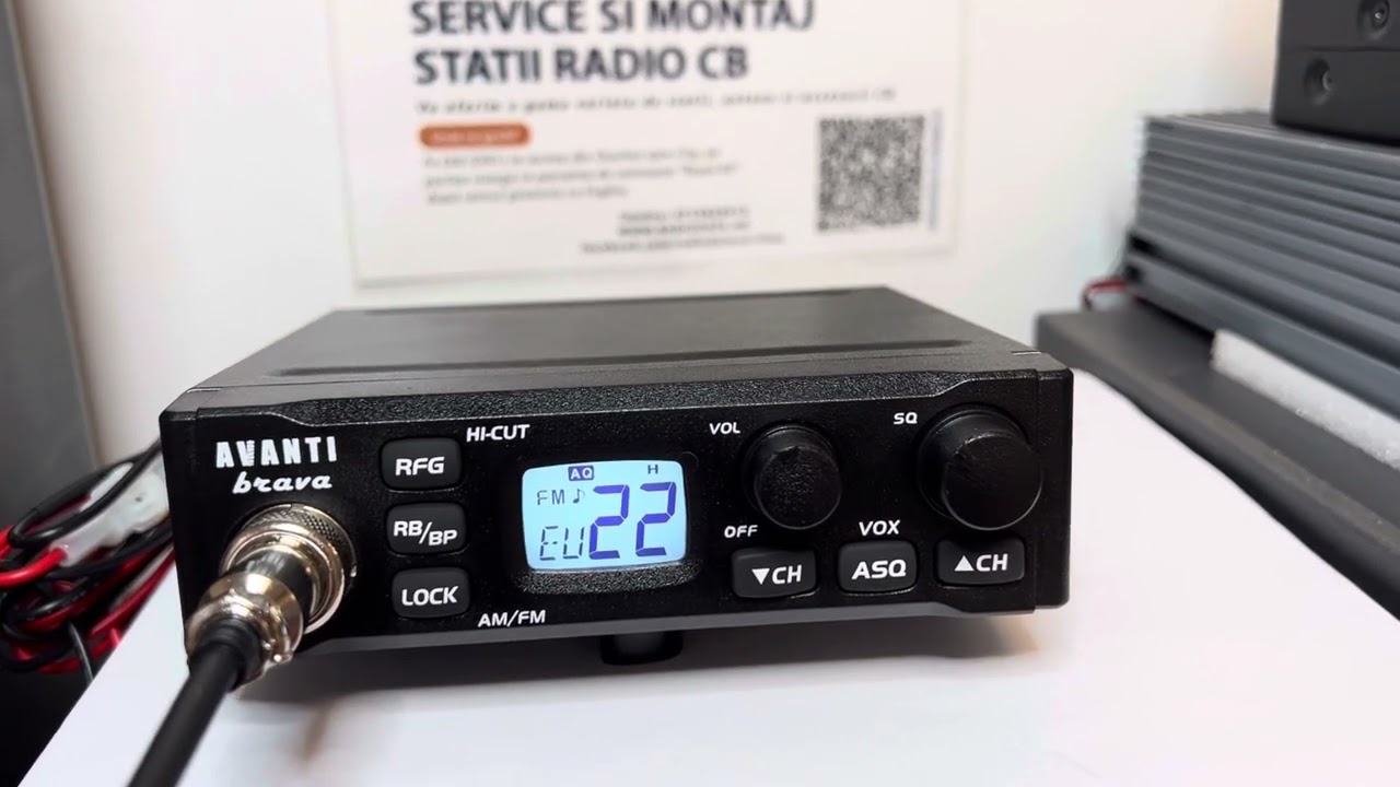 Avanti Brava 12/24V ASQ VOX - Test statie radio CB | www.radiodata.ro