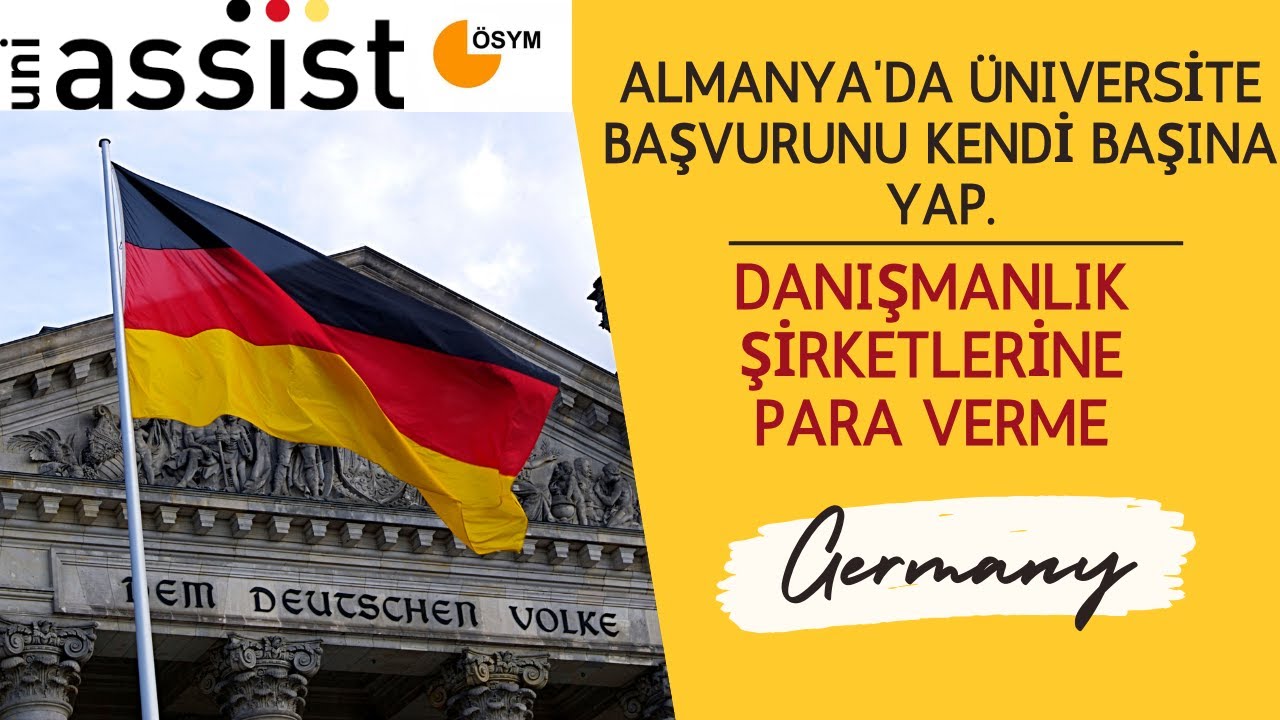 Almanya'da Nasıl &Uuml;niversite Başvurusu Yapılır #1 |2025 G&Uuml;NCEL|