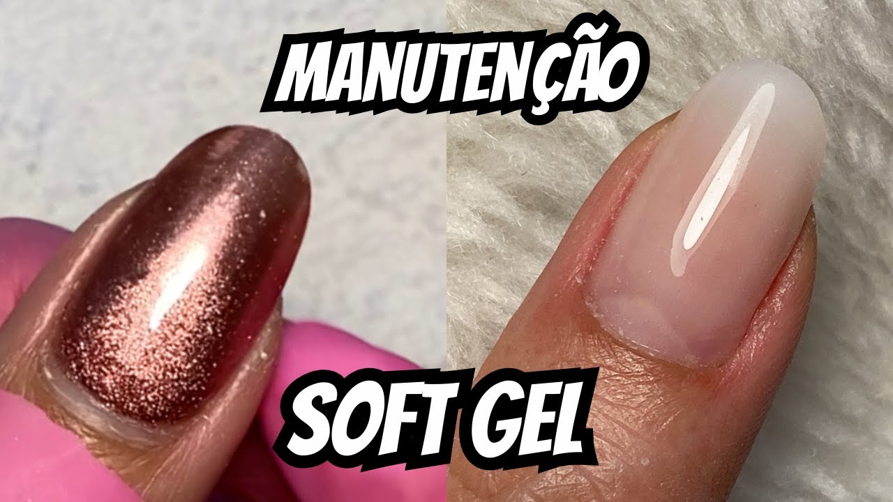 Manutenção de Unhas Soft Gel com Molde F1 Passo a Passo Fácil para Iniciantes!
