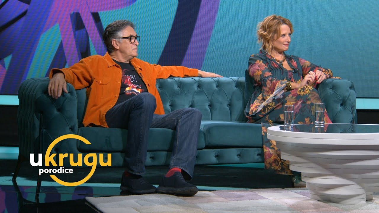 U krugu porodice: Predrag Bjelac i Marija Perović
