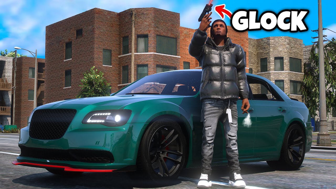 Меня УДАРИЛИ, так что я ВЫБРОСИЛСЯ с GLOCK в GTA 5 RP..