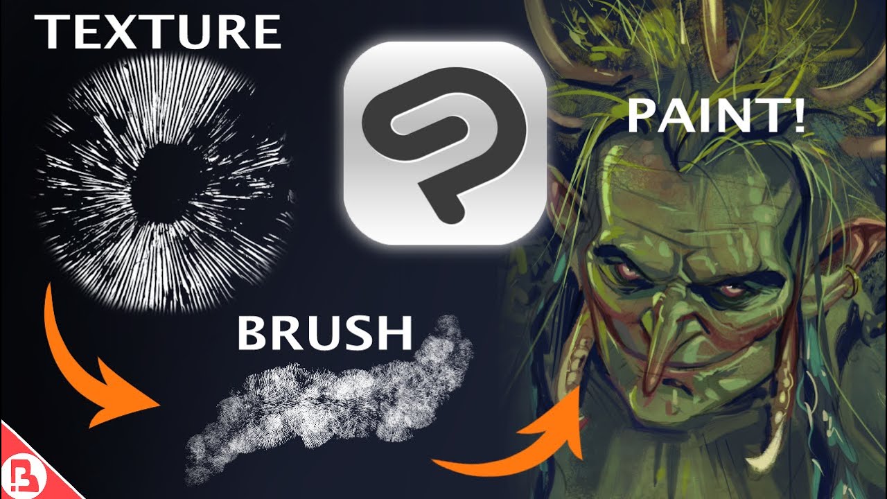 How to Make BRUSHES in CLIP STUDIO PAINT - How to Edit Brushes - Make Textures from Photos