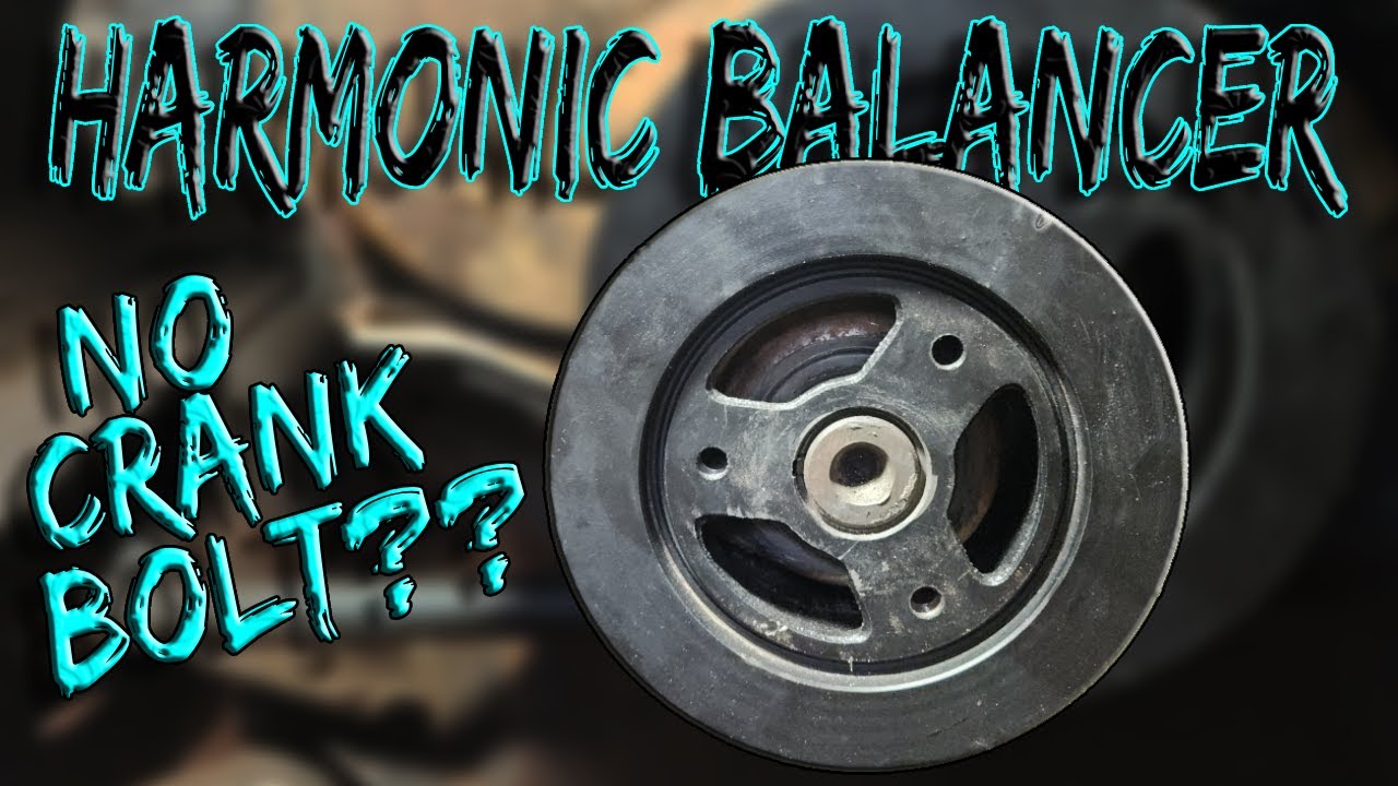 Experimenting on my 1965 C10! Replacing the Harmonic Balancer - (NO CRANK BOLT...???)