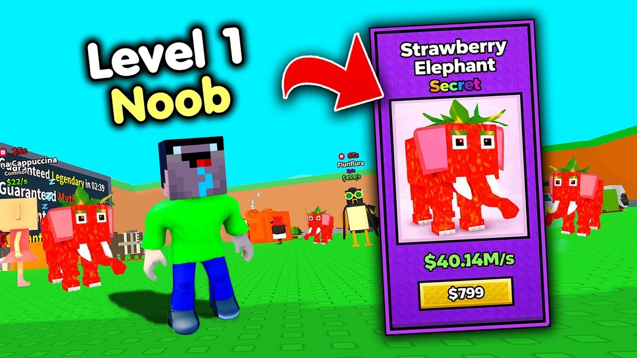 ICH starte als ein NOOB, aber mit OP SECRET in Roblox Don't take the Brainrots!